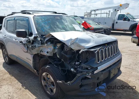 2016 Jeep Renegade Sport from USA, damaged, VIN ZACCJBAT9GPD60595